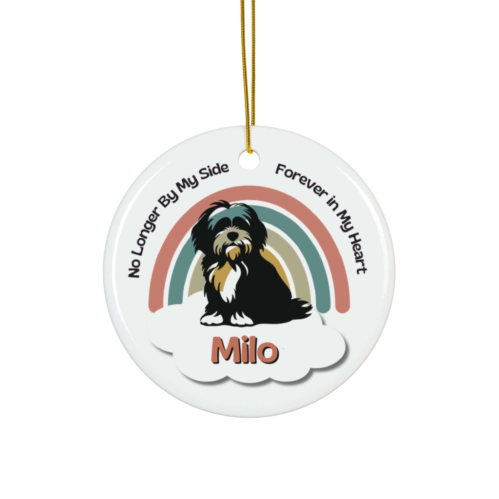 pet memorial ceramic ornament dog loss doodle cockapoo beagle bulldog Chihuahua shih tzu german shephard labrador retriever golden havanese breed