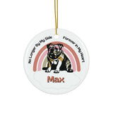 pet memorial ceramic ornament dog loss doodle cockapoo beagle bulldog Chihuahua shih tzu german shephard labrador retriever golden havanese breed