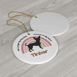 pet memorial ceramic ornament dog loss doodle cockapoo beagle bulldog Chihuahua shih tzu german shephard labrador retriever golden havanese breed