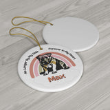 pet memorial ceramic ornament dog loss doodle cockapoo beagle bulldog Chihuahua shih tzu german shephard labrador retriever golden havanese breed