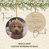 pet christmas ornament handmade by remember me