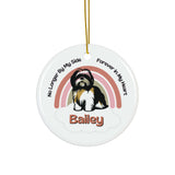 pet memorial ceramic ornament dog loss doodle cockapoo beagle bulldog Chihuahua shih tzu german shephard labrador retriever golden havanese breed