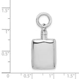 rectangular urn pendant for ashes cremation jewelry necklace suitable for human and pet ashes remember me jewelry online and gifts
