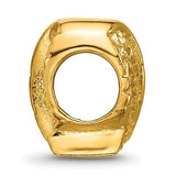 Gold-plated Angel Wings Bead Memorial Charms for Bracelet