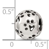 Cutout Paw Prints Bead Pandora Memorial Charms for Bracelet