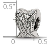 Preciosa Crystal Wings Bead Memorial Charms for Bracelet