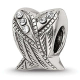 Preciosa Crystal Wings Bead Memorial Charms for Bracelet