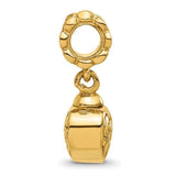 Gold-plated Reflections Heart Ash Compatible Charm