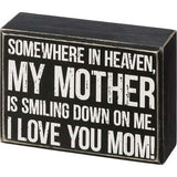 heavenly hugs sympathy gift box mom in heaven loss of mother memorial candle in heaven grief gift basket handmade by remember me gifts jewelry online