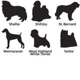 personalized pet memorial garden stone - pet remembrance gift - pet loss - loss of dog - golden retriever