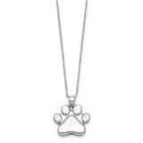 Pet Cremation Necklace - Pet Urn Jewelry - Pet Ashes Pendant Heart Paw Handmade by Remember Me