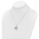 925 Sterling Silver Cremation Necklace - Always in My Heart urn pendant for ashes from Remember Me Gift Boutique, Remember Me Jewelry and Remember Me Gifts