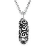 Cremation Memorial Jewelry - Urn Pendants for Ashes - Sterling Silver Cremation Necklaces