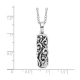 Cremation Memorial Jewelry - Urn Pendants for Ashes - Sterling Silver Cremation Necklaces