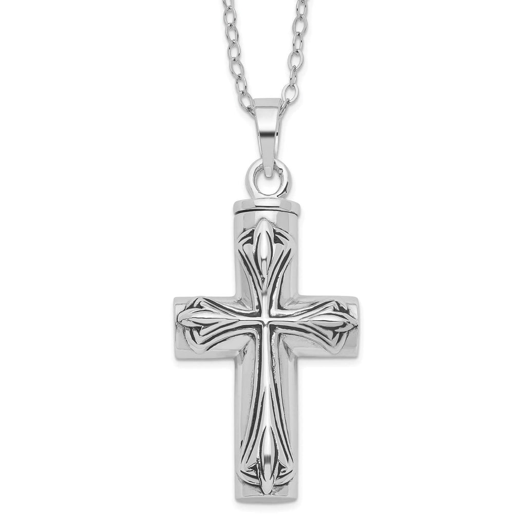 Cremation Memorial Jewelry - Urn Pendants for Ashes - Sterling Silver Cremation Necklaces