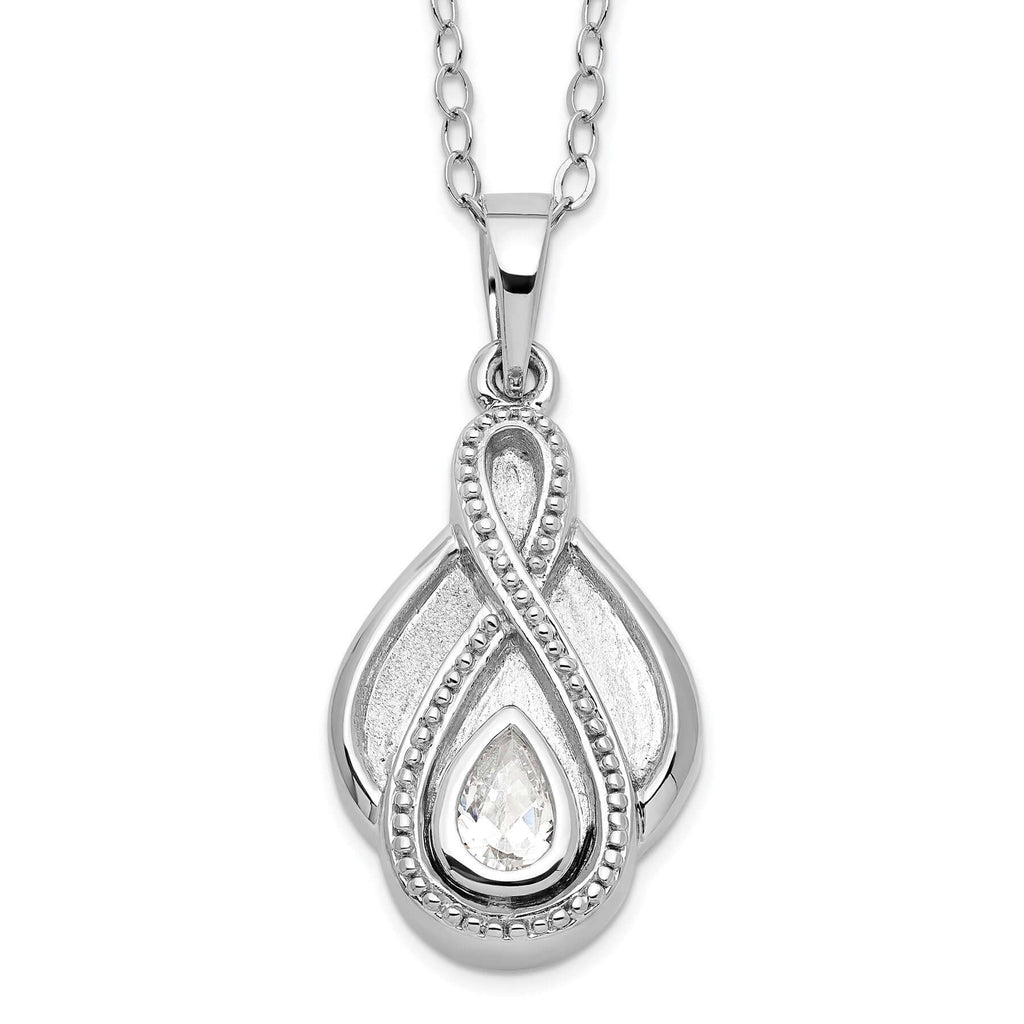 Cremation Memorial Jewelry - Urn Pendants for Ashes - Sterling Silver Cremation Necklaces
