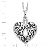 Cremation Memorial Jewelry - Urn Pendants for Ashes - Sterling Silver Cremation Necklaces
