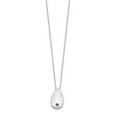 Cremation Memorial Jewelry - Urn Pendants for Ashes - Sterling Silver Cremation Necklaces