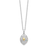 Cremation Memorial Jewelry - Urn Pendants for Ashes - Sterling Silver Cremation Necklaces