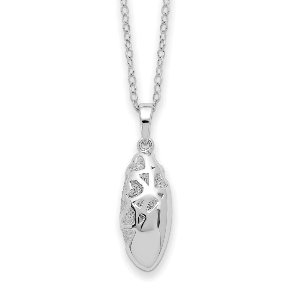 Cremation Memorial Jewelry - Urn Pendants for Ashes - Sterling Silver Cremation Necklaces