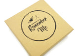 Remembrance Necklace, A Piece of My Heart is in Heaven - Remember Me Gifts - Remember Me