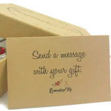 Remembrance Necklace, A Piece of My Heart is in Heaven - Remember Me Gifts - Remember Me