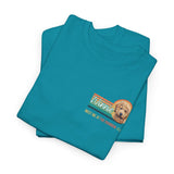 pet memorial shirt meet me at the rainbow bridge personalized with name and breed. handmade by remember me gifts and jewelry online. loss of dog remembrance gift idea. 