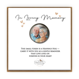 Photo Memorial Pocket Token - Sympathy Gift for Man