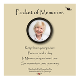 Photo Memorial Pocket Token - Sympathy Gift for Man