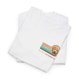 pet memorial shirt meet me at the rainbow bridge personalized with name and breed. handmade by remember me gifts and jewelry online. loss of dog remembrance gift idea. 