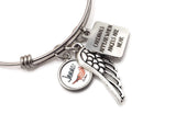 Personalized Cardinal Remembrance Necklace or Bracelet