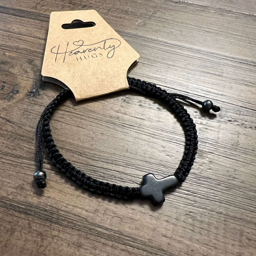 Men's Cross Sympathy Bracelet Add-On - Grief Box Gift