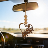 Angel Wing Car Charm & Grief Cards Box - Hug in a Box