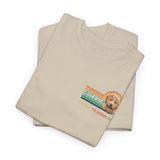 pet memorial shirt meet me at the rainbow bridge personalized with name and breed. handmade by remember me gifts and jewelry online. loss of dog remembrance gift idea. 