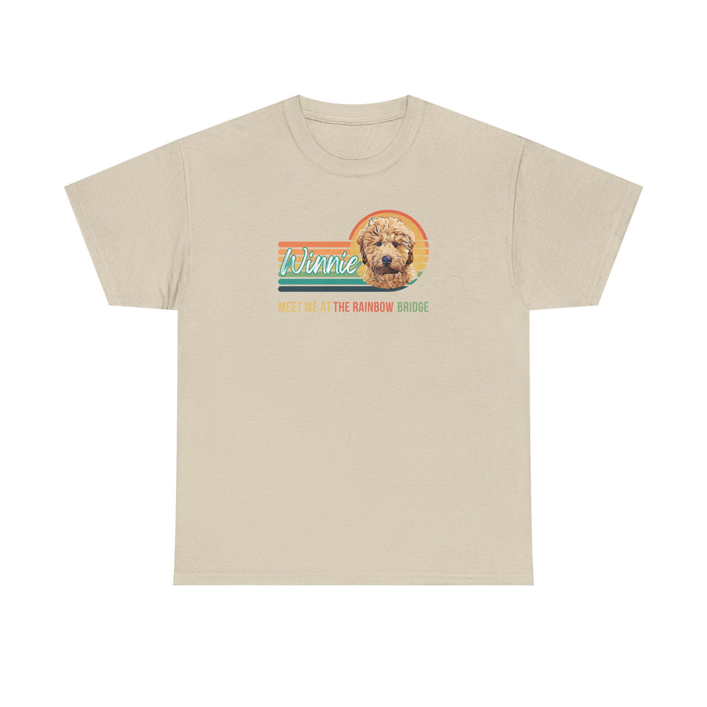 Pet Sympathy Gift - Rainbow Bridge Memorial Tee