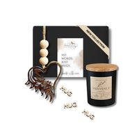 Memorial Candle & Angel Wing Grief Box - Hug in a Box