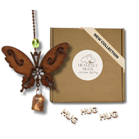 Butterfly Wind Chime Grief Box - Hug in a Box Gift