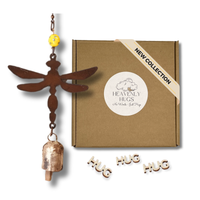 Dragonfly Wind Chime Sympathy Box Send a Heavenly Hug