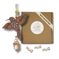Hummingbird Wind Chime Sympathy Box Send a Hug