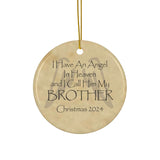 Angel Memorial Ornament - Brother in Heaven