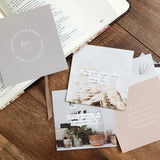 Christian Grief Message Cards and Memorial Candle Sympathy Box