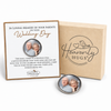 In Loving Memory of Parents on Wedding Day Pocket Coin