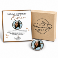 Memorial Pocket Token Sister - Sympathy Gift for Man