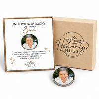 Pocket Memory Stone Gift for Loss of Son