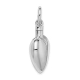 Ash Holder Heart Sterling Silver Cremation Urn Pendant