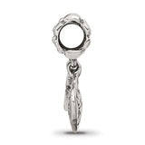 Compatible Charm Reflections Heart and Key Dangle Bead