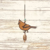 Cardinal Wind Chime Sympathy Box Send a Hug