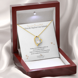 Forever In My Heart Necklace | A Heavenly Hug from Husband