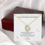 Forever In My Heart Necklace | A Heavenly Hug from Brother