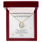 Forever In My Heart Necklace | A Heavenly Hug from Brother